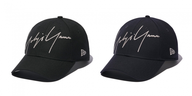 ズームアップロゴが印象的なヨウジヤマモトとニューエラによる最新