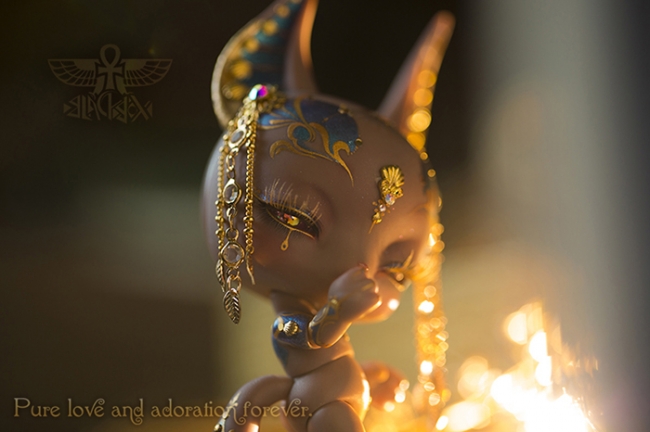 DOLK】エジプト神話『アヌビス』ドール降臨！！もちフワ毛並みの天狐