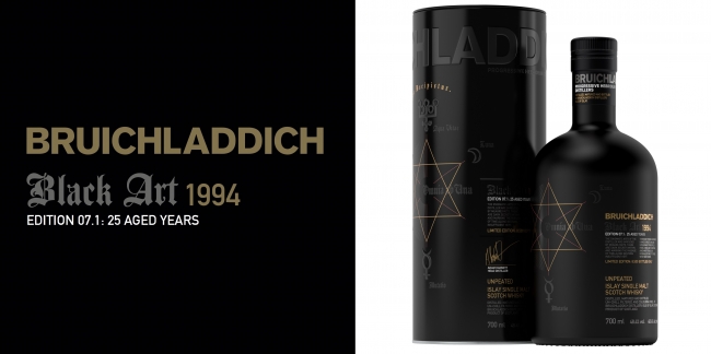 シングルモルト・スコッチウイスキー「ブルックラディ ブラックアート