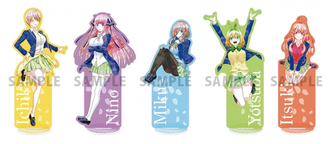 五つ子のブロマイドがもらえる「五等分の花嫁 POP UP SHOP&