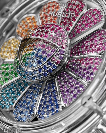 ウブロ、新作「クラシック・フュージョン タカシムラカミ サファイア