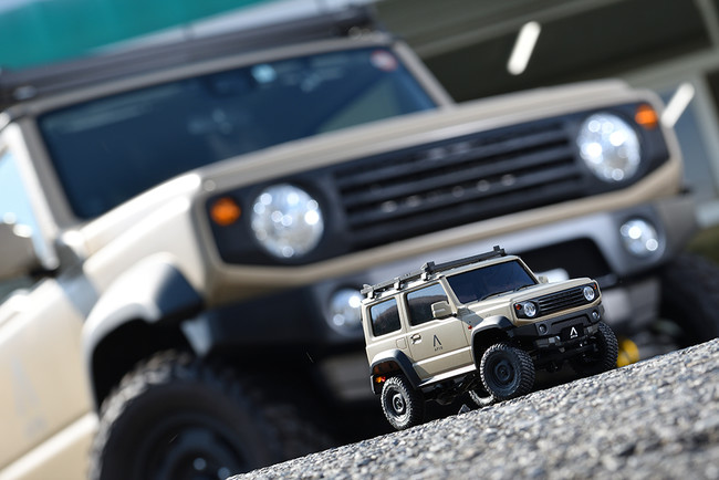 手のひら本格R/Cの決定版、京商ミニッツ4×4 『スズキ ジムニー シエラ