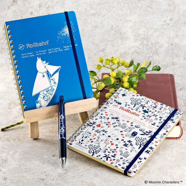 は*り様 Rollbahn ポケット付メモ L ムーミン柄 4種 Amazon.co.jp