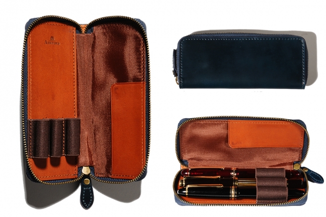 ペンケース ガルーシャ アシュフォード 趣味の文具箱 コラボ 5本差し