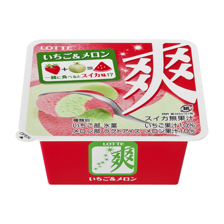 爽 いちご＆メロン』 2014年1月27日(月)より全国で発売 ～ いちご