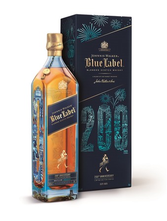 ジョニーウォーカー ブルーラベル 200周年記念ボトル発売』2020年11月7