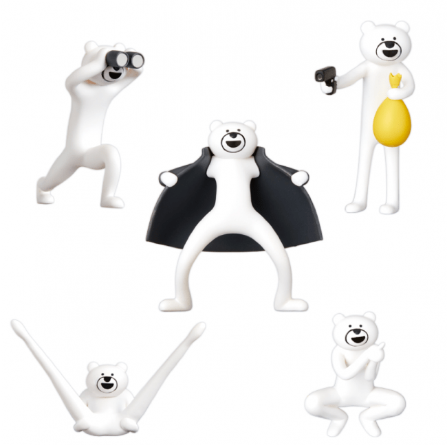 けたたましく動くクマ マスコット 2種 けたたましく動くクマ2 - LINE