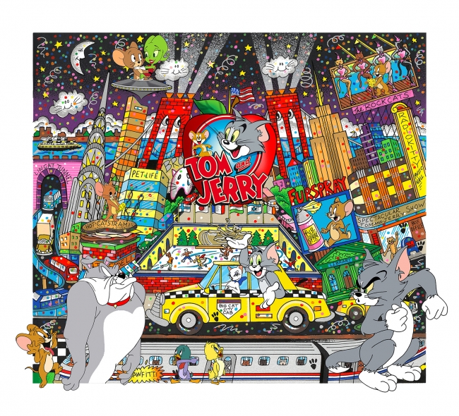 希少】チャールズファジーノ 3Dアート ニューヨーク サイン入り