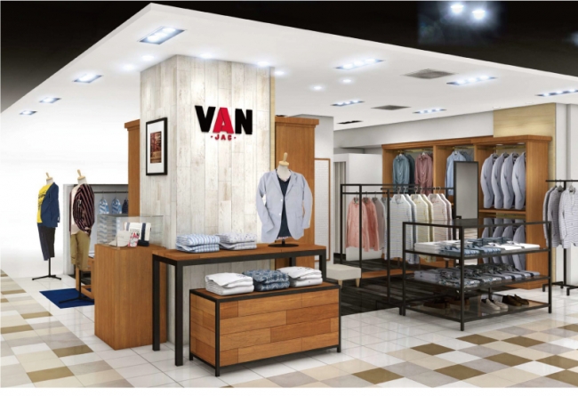 2017年秋、VAN JACKET がニューショップを銀座、梅田、町田にオープン