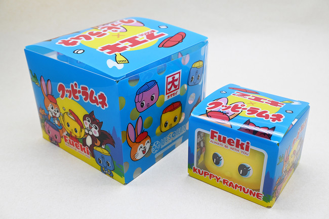 レトロかわいい最強コラボ「フエキ×クッピーラムネ」3月下旬より東海