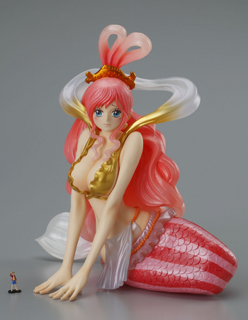 ワンピースのしらほし姫が1/144スケールフィギュアで登場！ルフィも