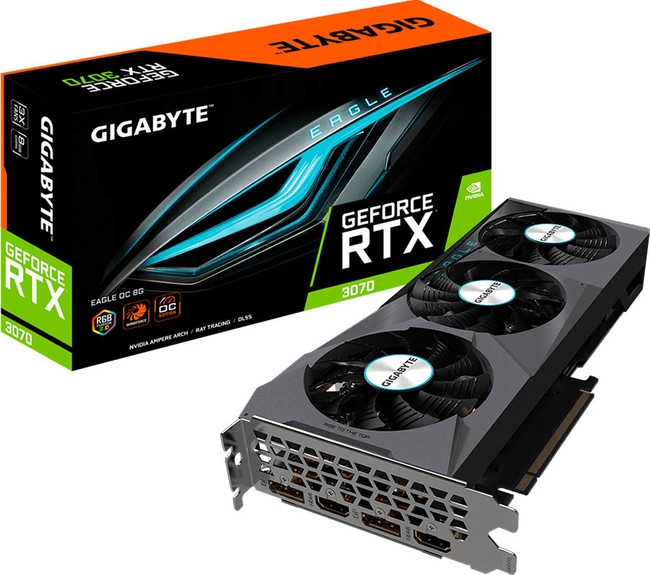 グラフィックボード・グラボ・ビデオカード Gigabyte GeForce RTX 3070