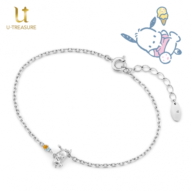 サンリオキャラクター】ポチャッコの誕生日を記念。ブレスレット