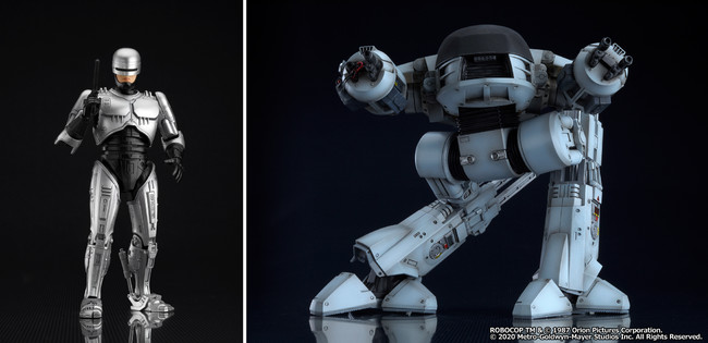 圧倒的クオリティで再現！合金フィギュア「ロボコップ」とプラスチック