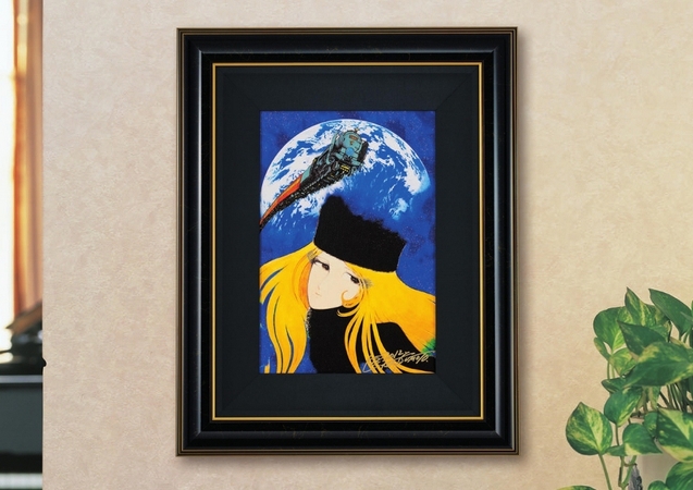 M0413A6 松本零士 ピエゾグラフ キャンバス仕様 麗しのメーテル（Ⅴ