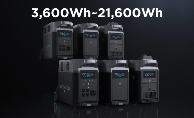 EcoFlow最高傑作、ポータブル蓄電池「DELTA Pro」がMakuakeにて発表