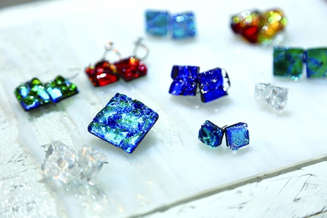 新作の「和シリーズ」を発表！ガラスアクセサリーの福村硝子が「第89回