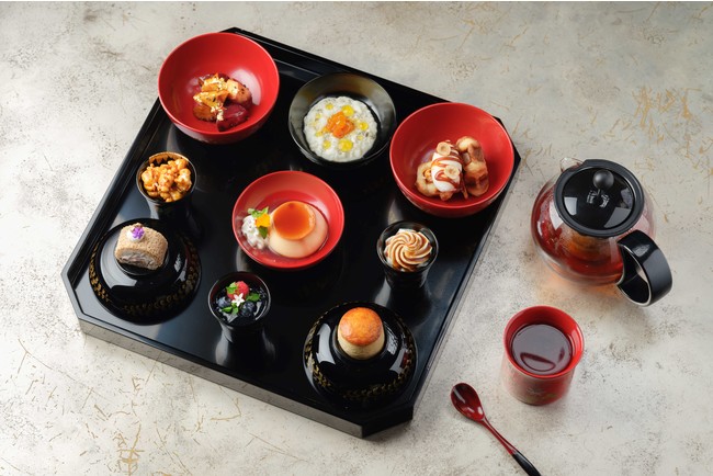 ハイアット セントリック 金沢 輪島塗アフタヌーンスイーツ御膳が1日5