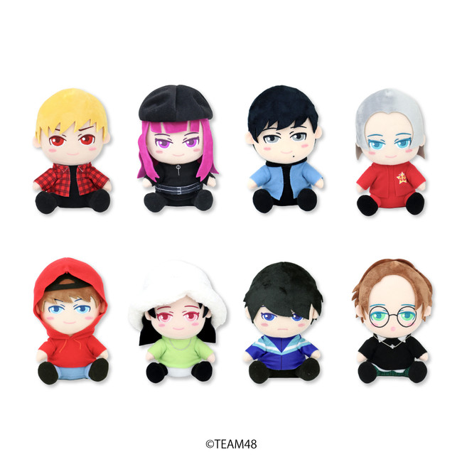 48フォーエイト ぬいぐるみ コンプリート 8点セット 48-フォーエイト