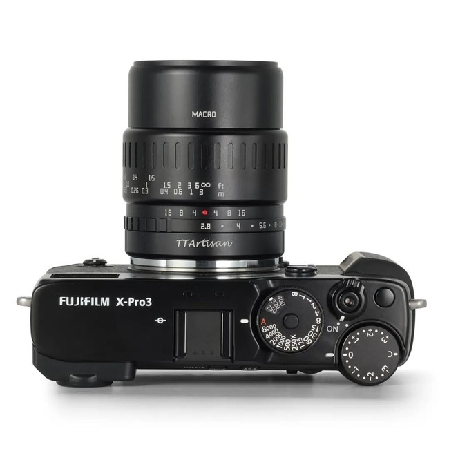 銘匠光学 TTArtisan 40/2.8 MACRO CフジフイルAXブラック 新品)銘匠