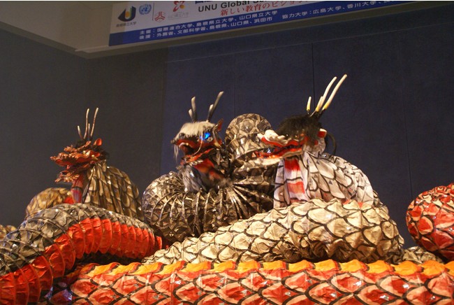 八岐大蛇 神楽面 石見神楽 広島神楽 芸北（北広島） 伝統工芸 蛇頭