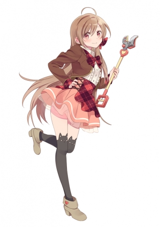 超アイドル伝説 大森杏子 ガレージキット 声優・加隈亜衣にお