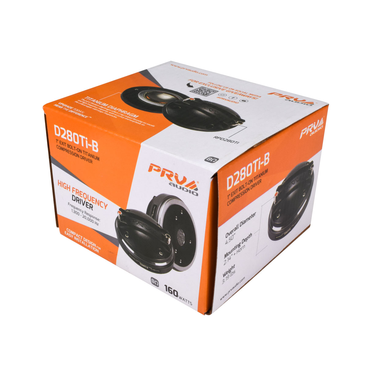 D280Ti-B - PRV Audio