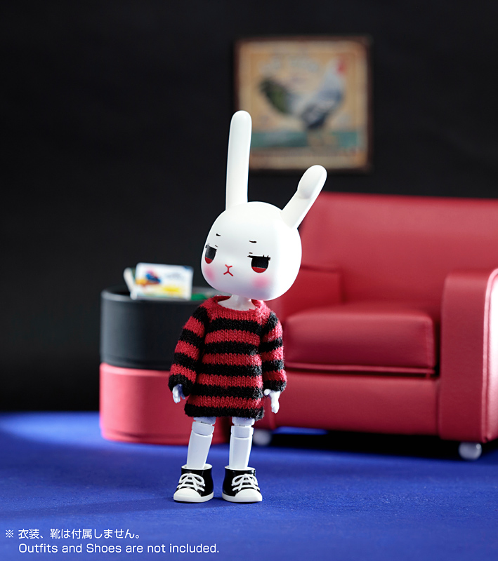 ミニうさぎぃ004(ホワイト) - PetWORKs Store