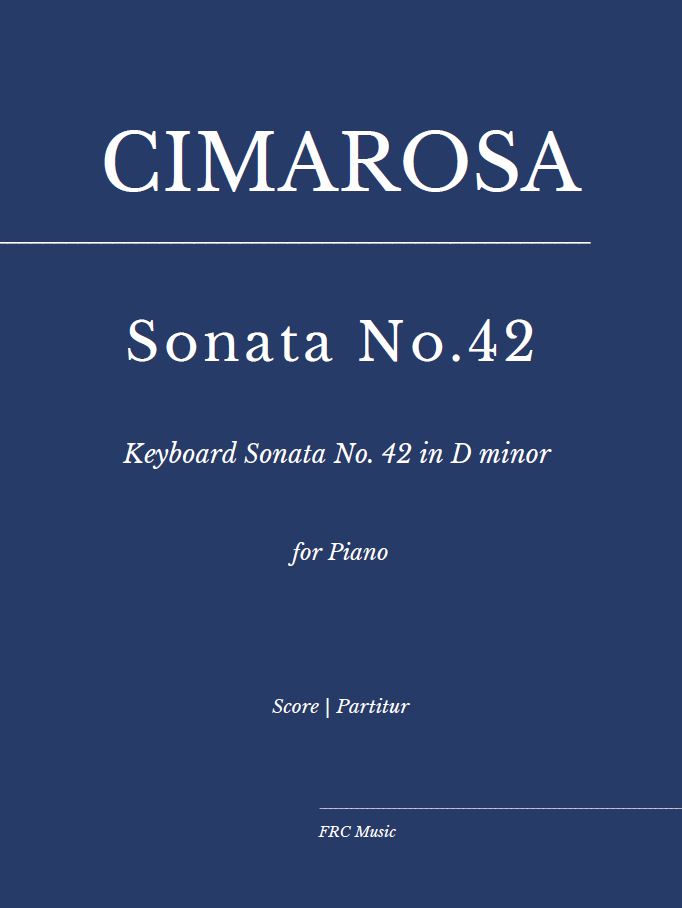 D. Cimarosa 32 Sonates 楽譜 D. Cimarosa 32 Sonates 楽譜 32 Sonatas