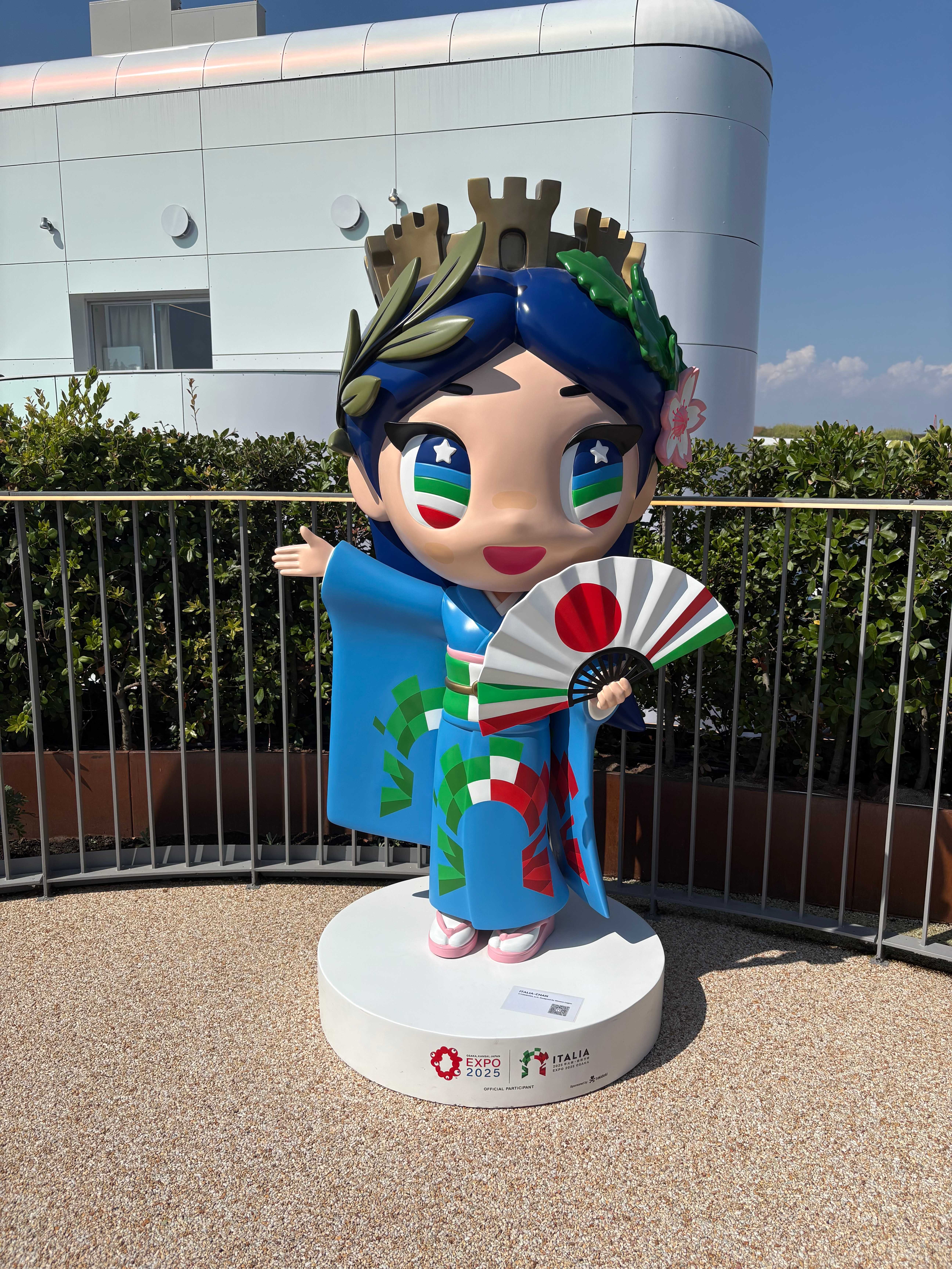 イタリア館 万博 EXPO 2025 OSAKA 記念 イタリアちゃん イタリア館の