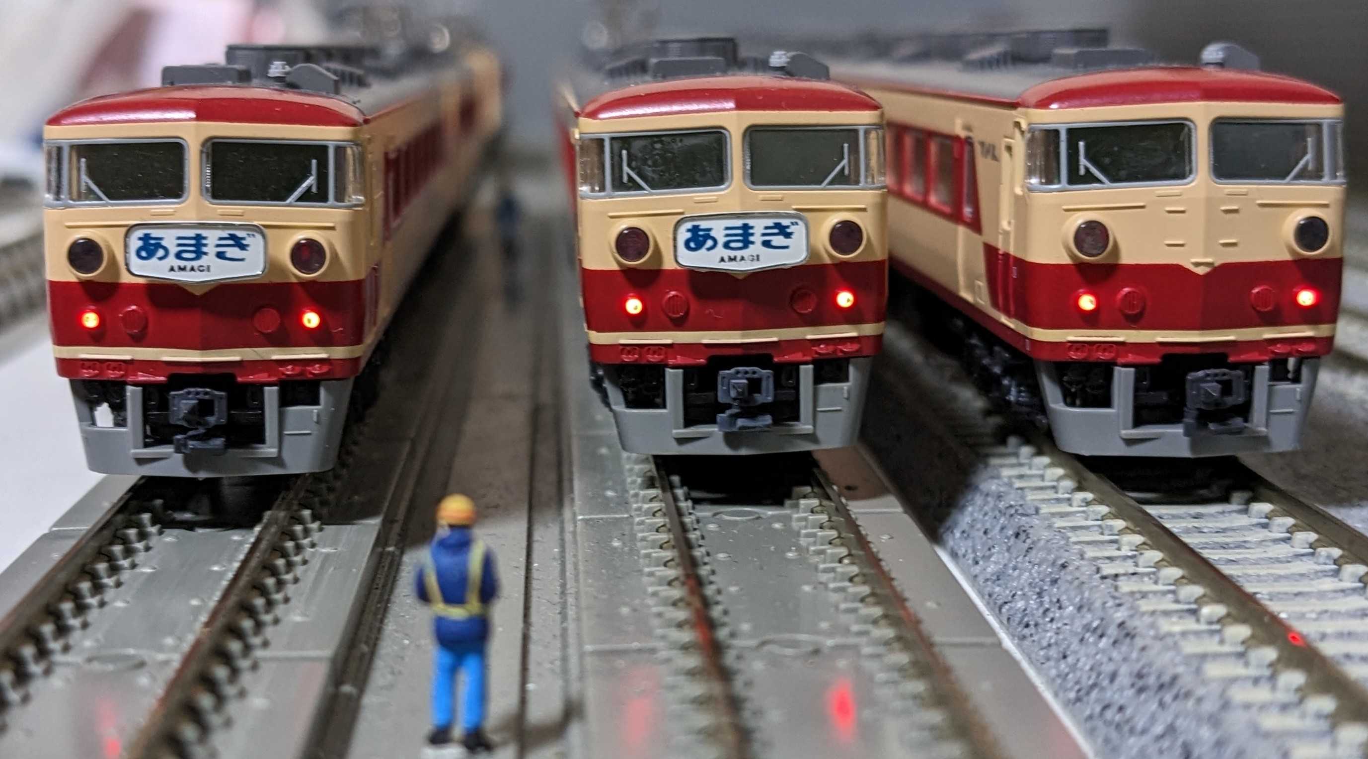 KATO 10−393.394 157系「あまぎ」基本、増結セット 9両 KATO 国鉄 157