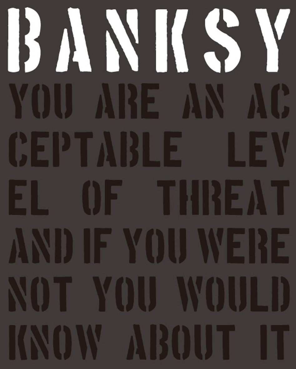 BANKSY YOU ARE AN ACCEPTABLE LEVEL OF THREAT | PARCO出版