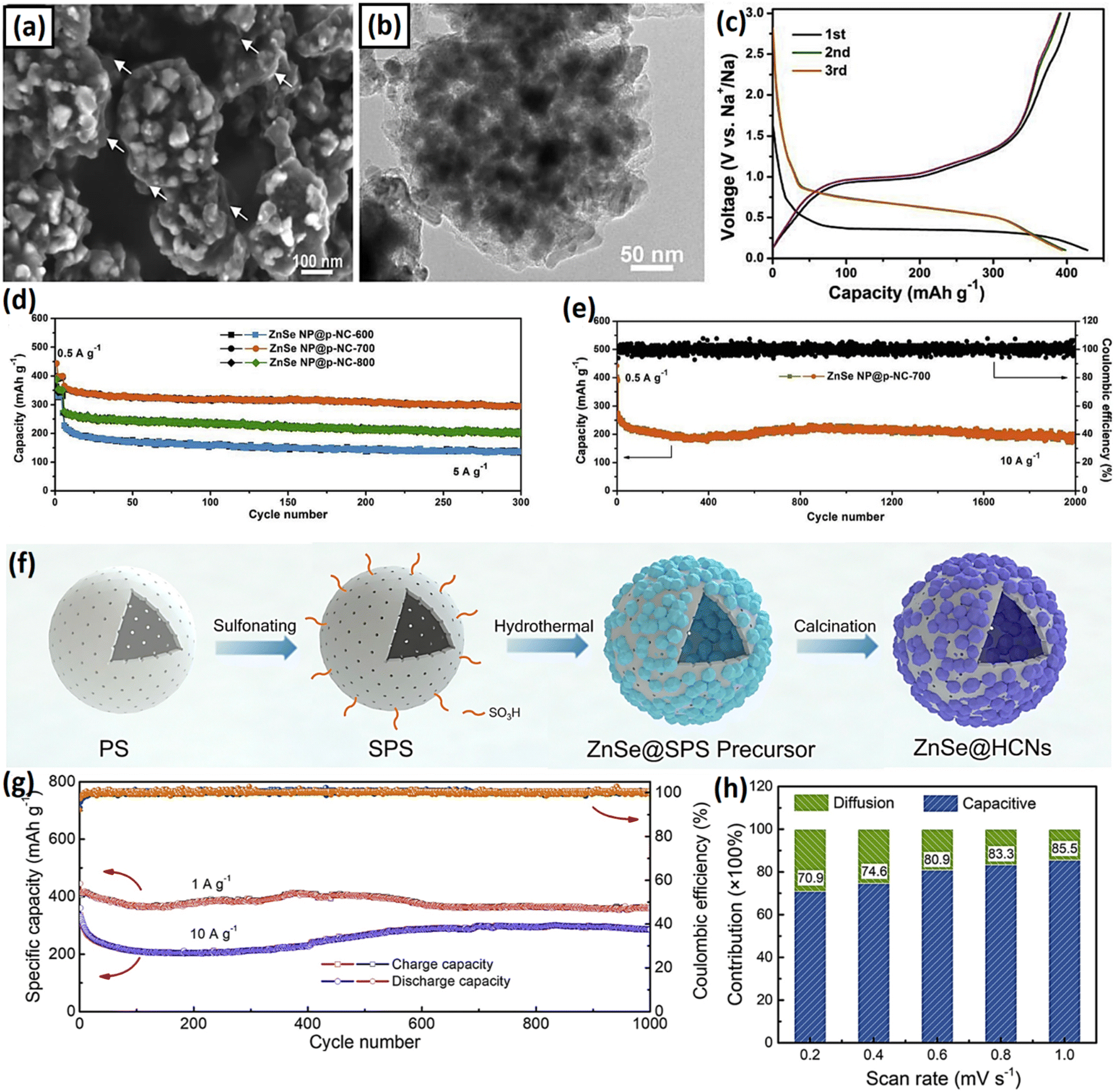 Zinc selenide engineered nanostructures: insights into