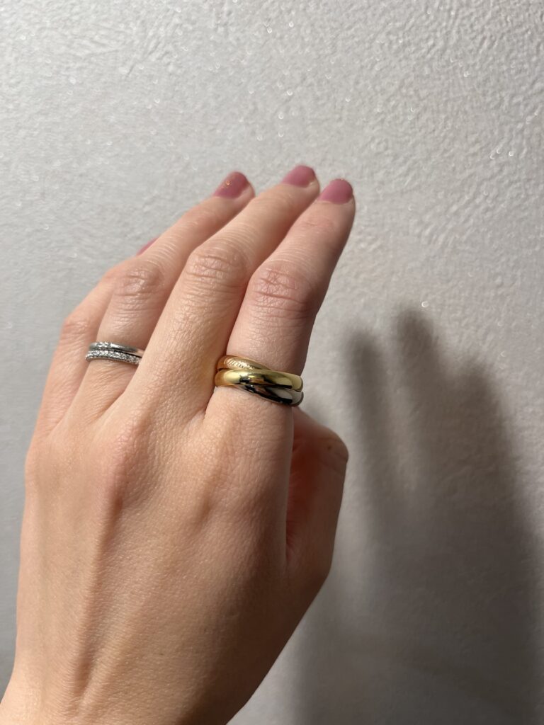 カルティエトリニティリングSM