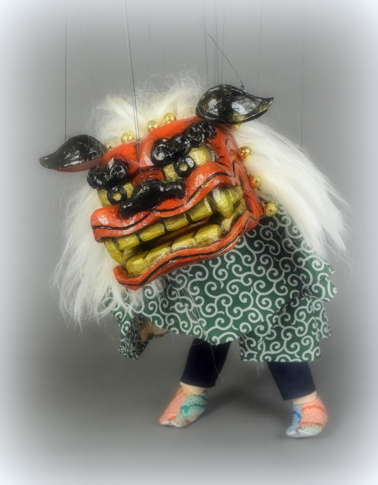 獅子頭（鬼）獅子舞