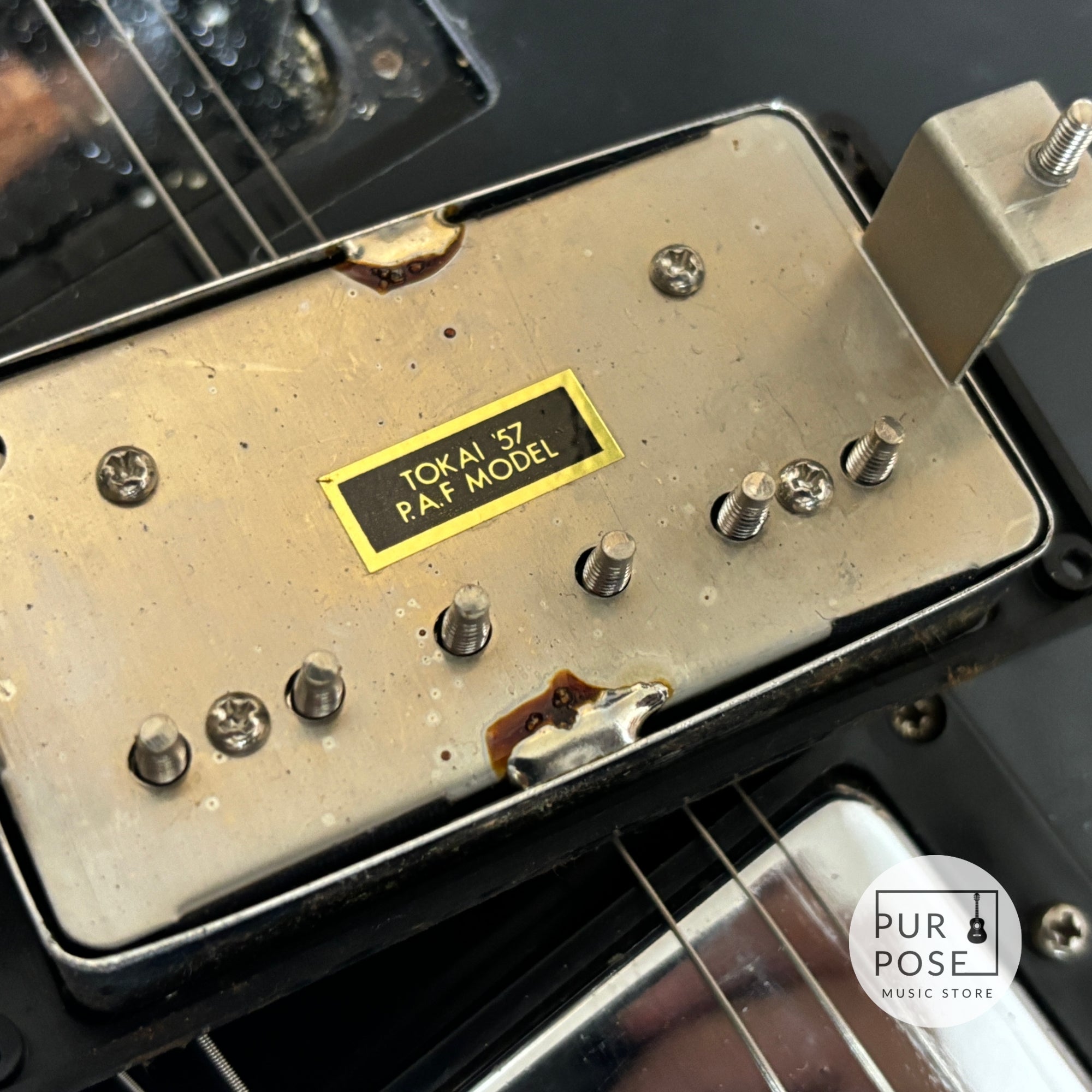 Gibson・GOTOH ・Tokaiのブリッジ・ペグ・ピックアップ等セット Gibson