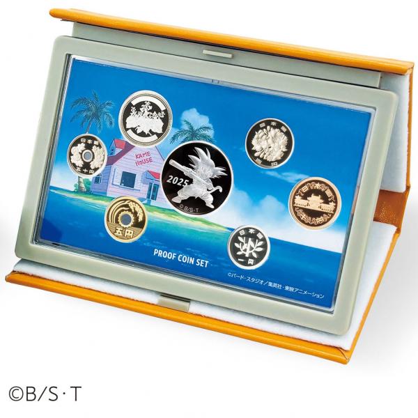 造幣局が「ドラゴンボール40周年記念2025プルーフ貨幣セット」発売