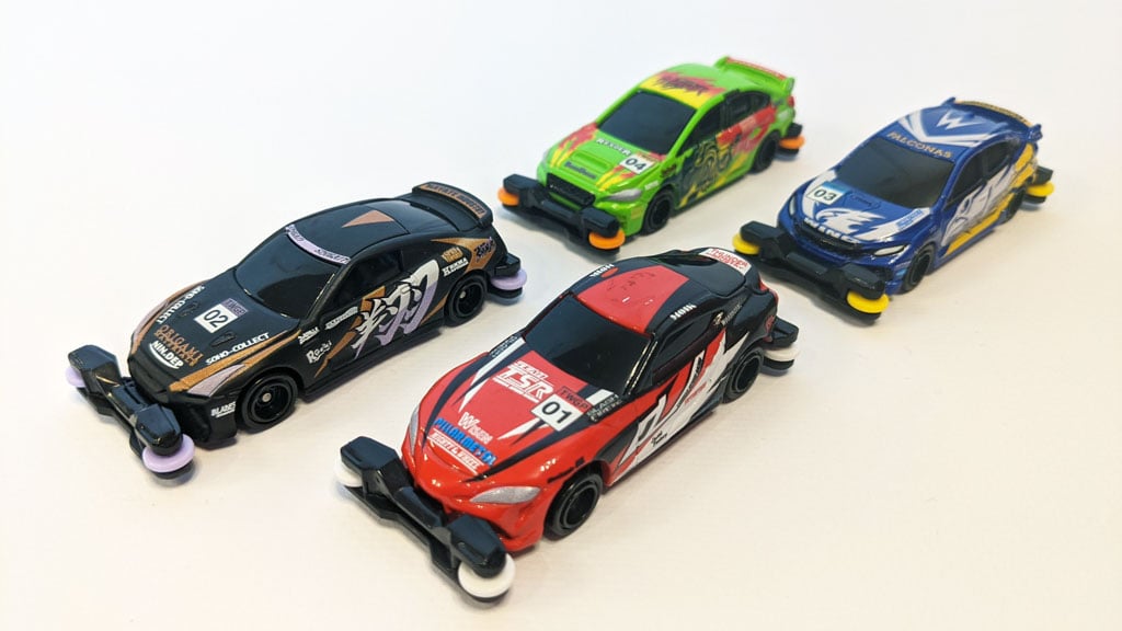 NFC搭載トミカの走行結果がアプリと連動するハイテクおもちゃ