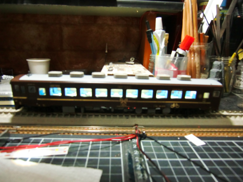 ▽HO/16番ゲージ「KATO キハ28／58 室内灯組込み – 作業履歴