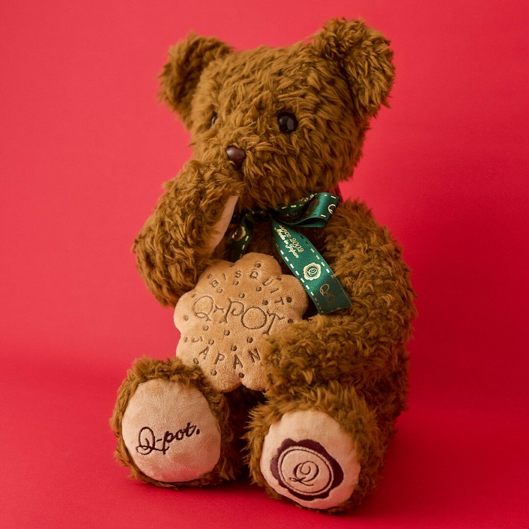 Q-pot 20周年 限定 テディベア ストロベリー くま キューポット Q-pot
