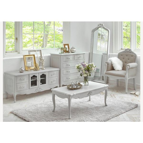 猫脚チェスト シャビーシック [幅120] Segreta | おしゃれな家具