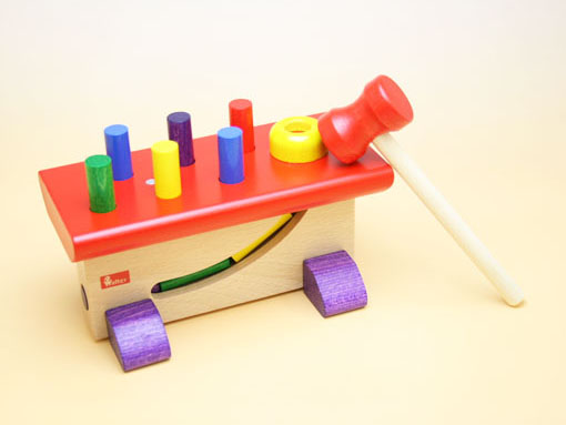 木のおもちゃ カルテット / ヴァルター 大工さん｜ニック社 正規品