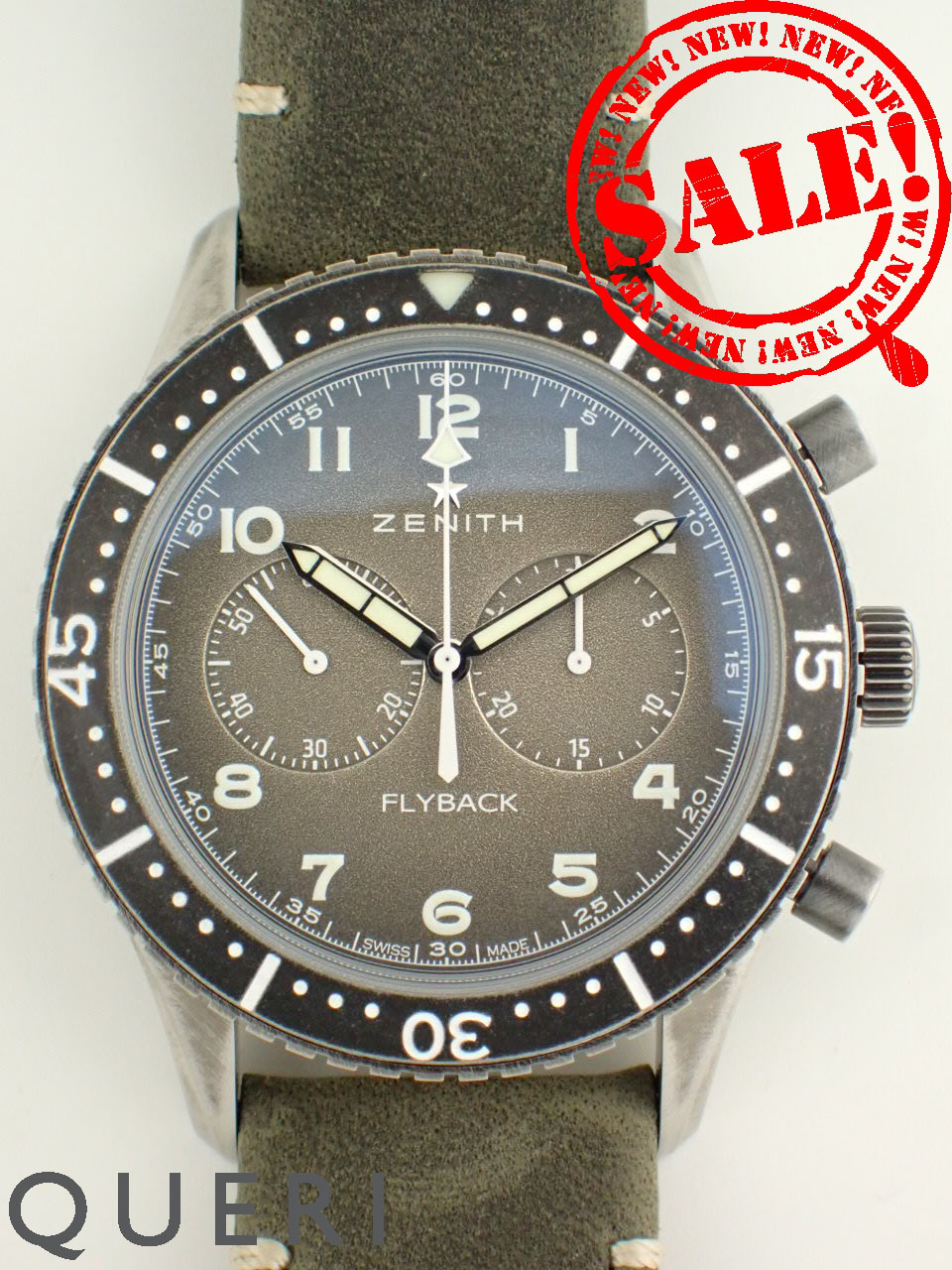 ゼニス パイロット クロノメトロ TIPO CP-2 フライバック 11.2240.405