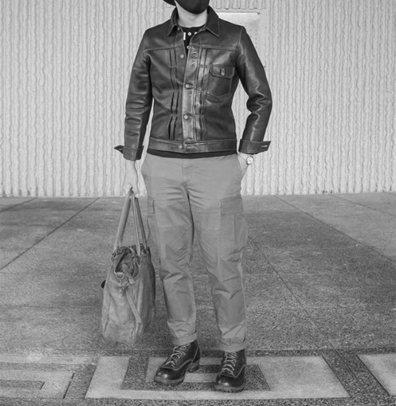 ☆1st型 506復刻モデル ホースハイドレザージャケット☆グリーン S