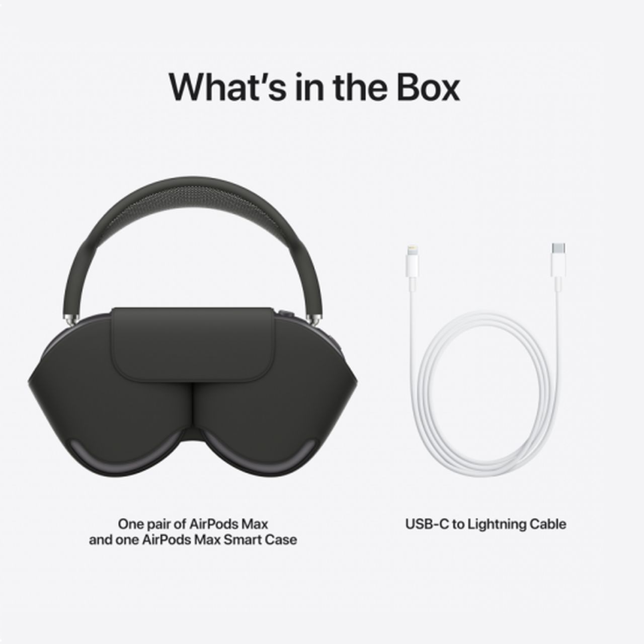 Airpods Max スペースグレイ ケース付 箱付き AirPods Max 本体 グレー