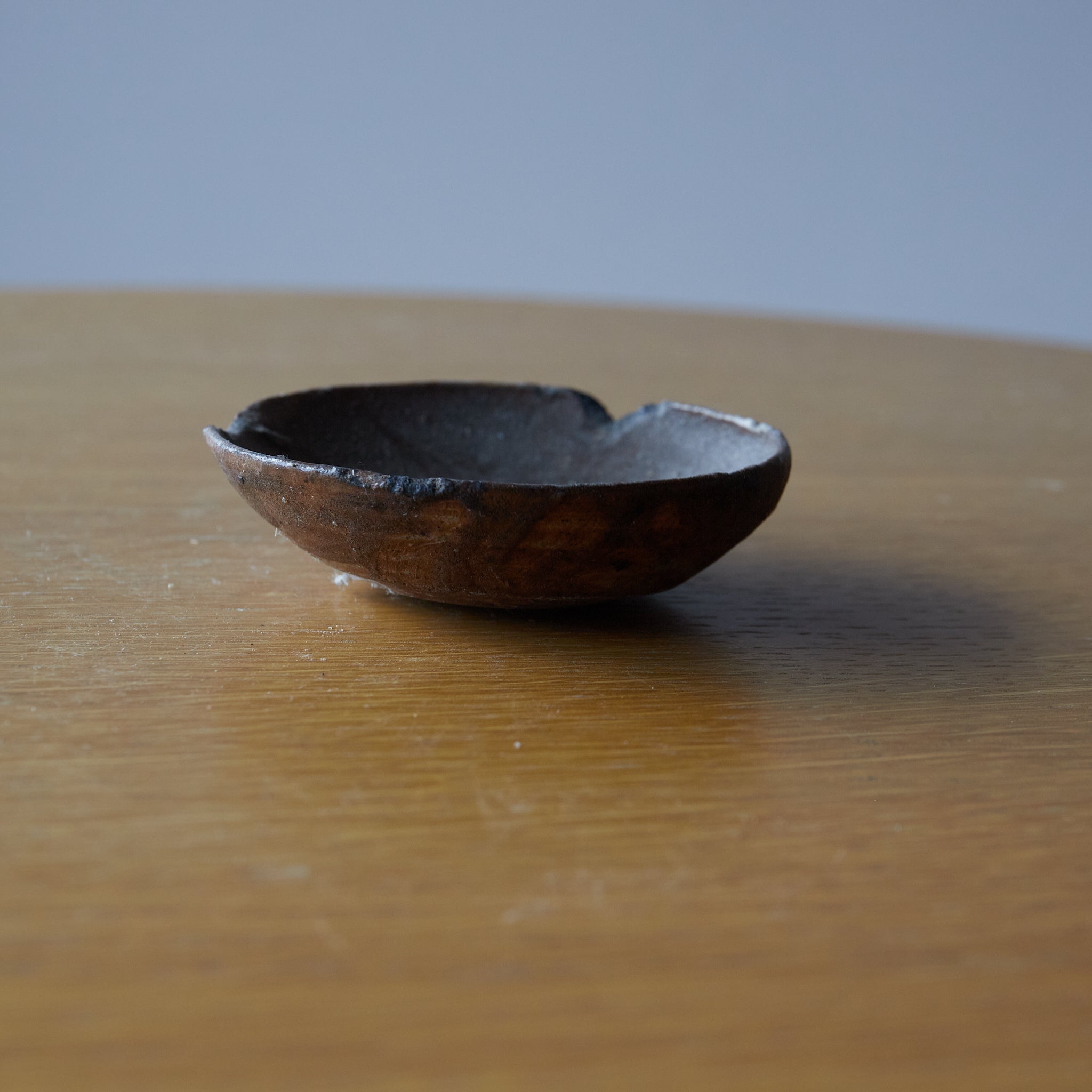 江戸時代 瀬戸鉄釉たんころ皿（1603–1867 CE） | 入蘆花（ロカニイル）