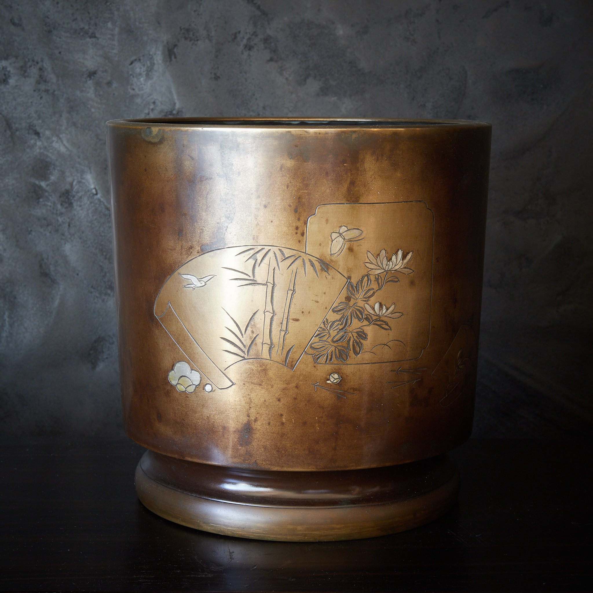 N*5様 銅製置物 鰐 クロコダイル 香道具 茶道具 銅虫作 銅製 金工品