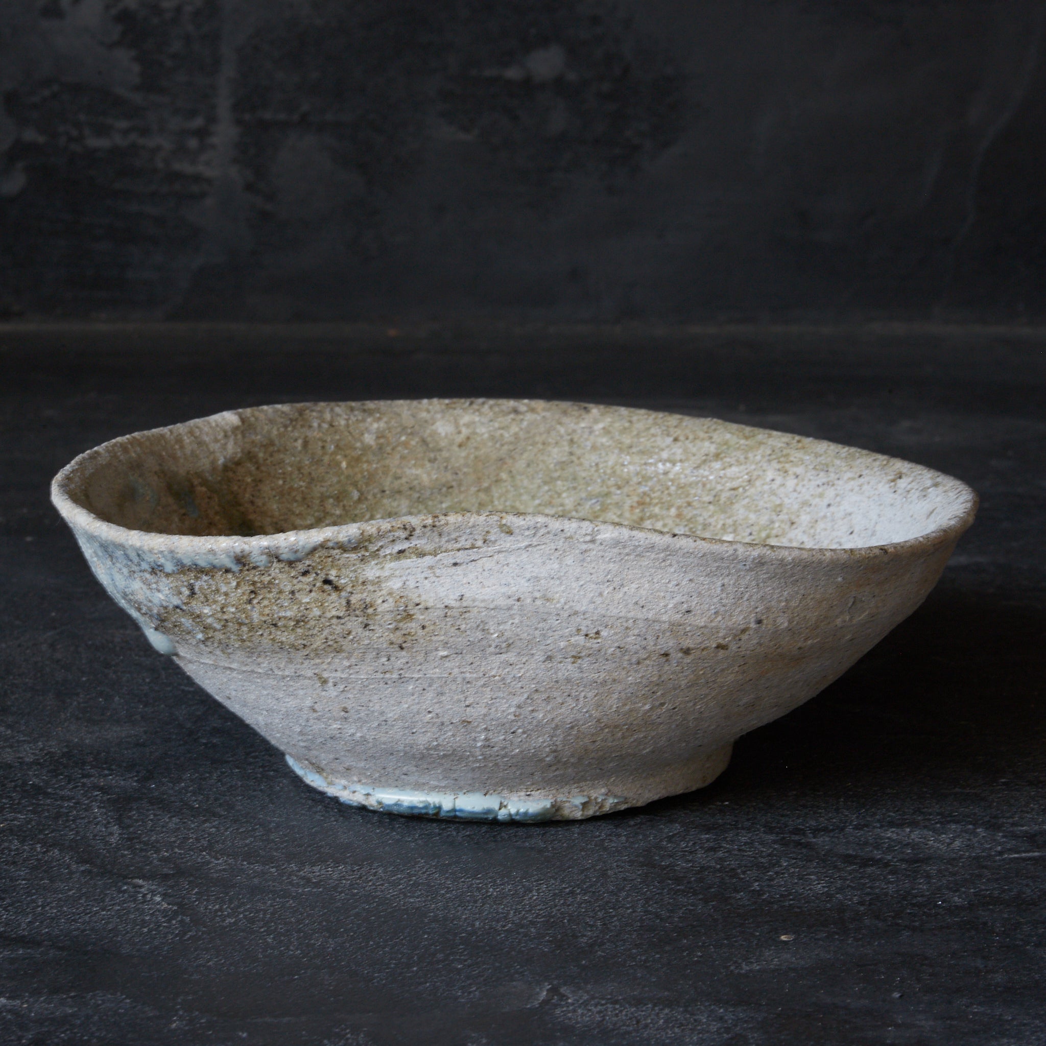 平安–鎌倉時代 古常滑 山茶碗 木箱付（794–1333CE） | 入蘆花