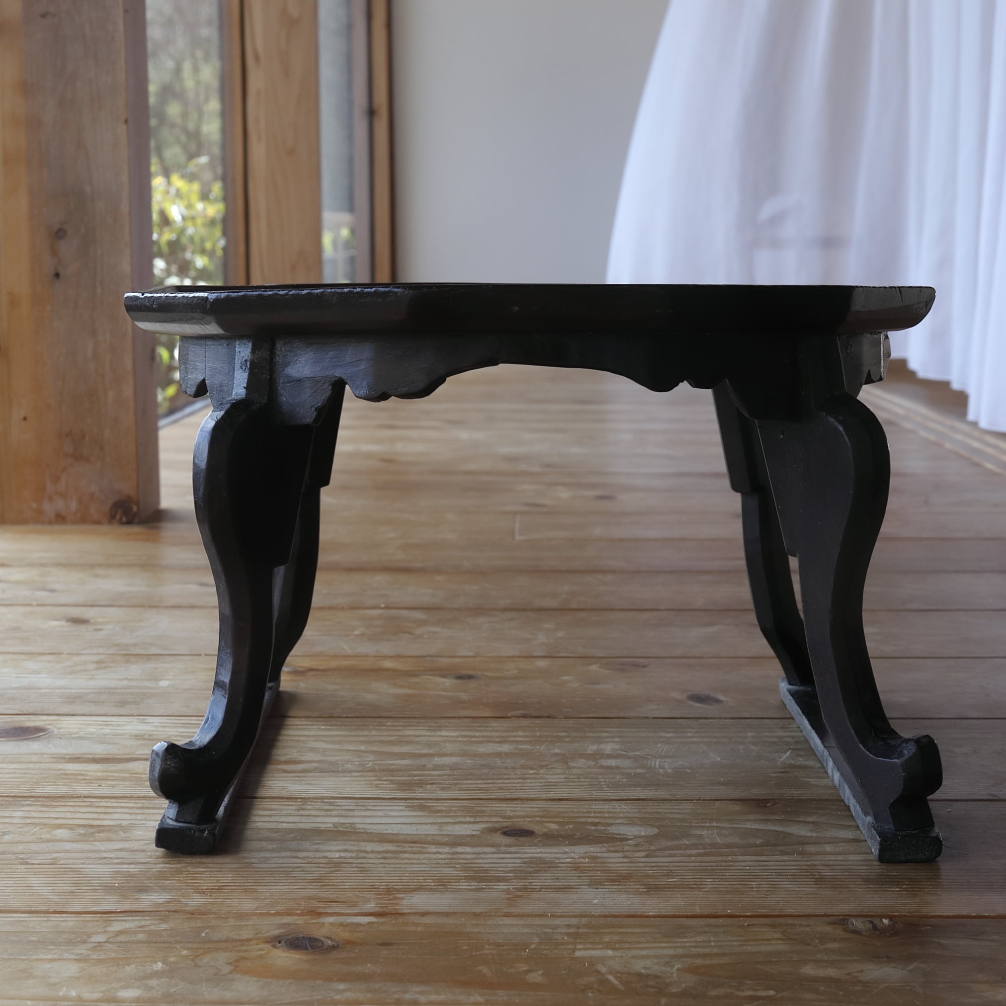 玲様 おまとめ 李朝家具 ソバン 2点 李朝 家具 小盤 ソバン 虎足盤 十