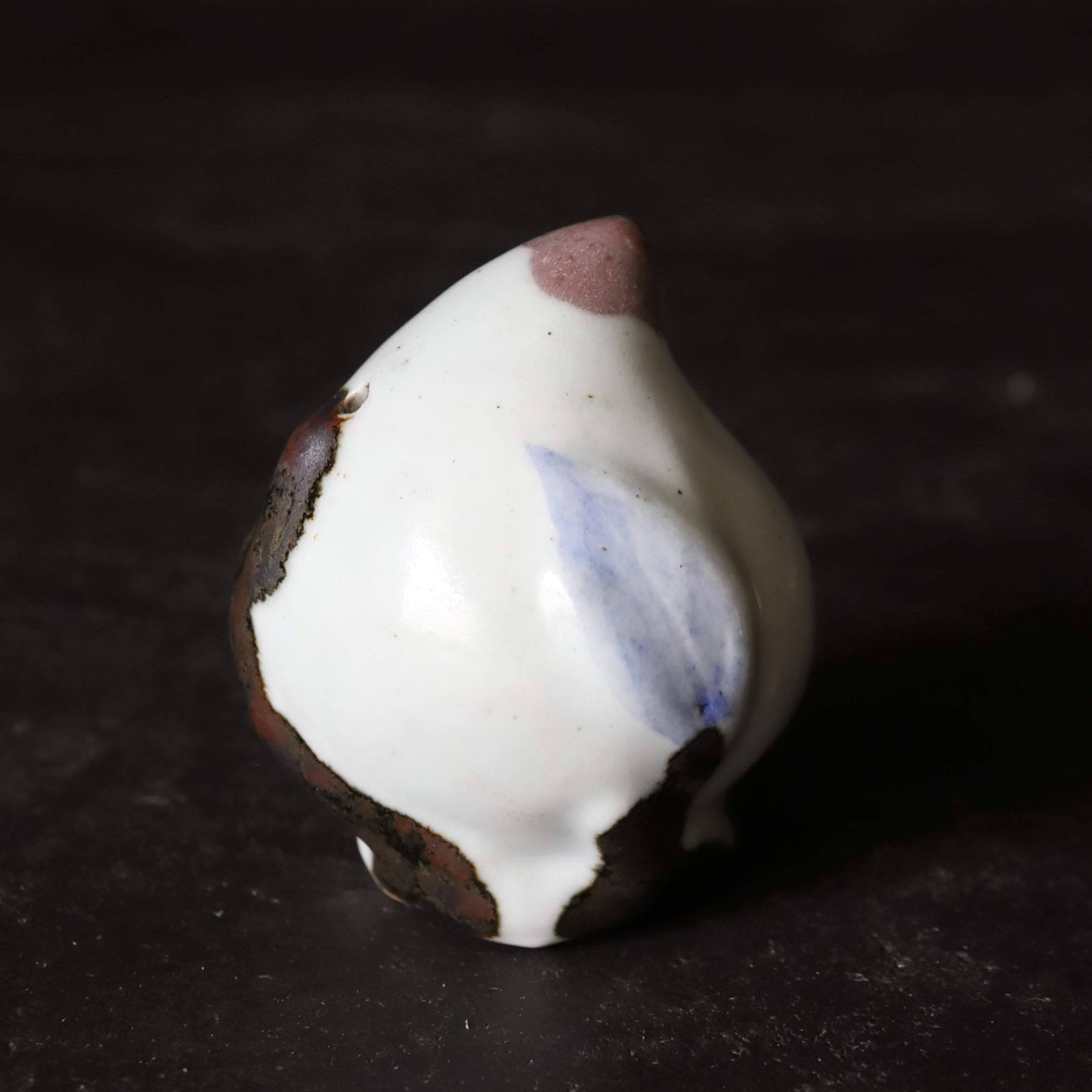 金閣 李朝 桃形 水滴 文房四宝 旧家蔵出 Q110(李朝)｜売買された